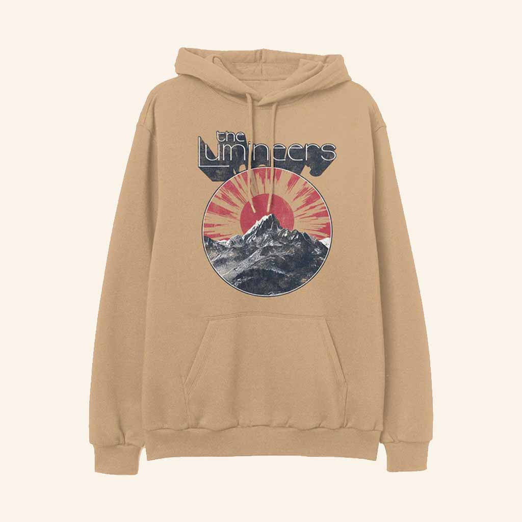 The Lumineers Merch The Lumineers Mountain Sunrise Hoodie Christmas Gift Ideas For Him - Thriftgiftshop