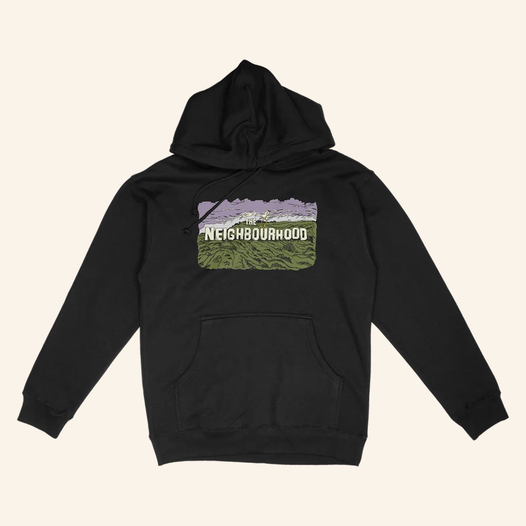 The Neighbourhood Merch Hollywood Sign Hoodie Xmas Gifts For Rock Fans - Thriftgiftshop