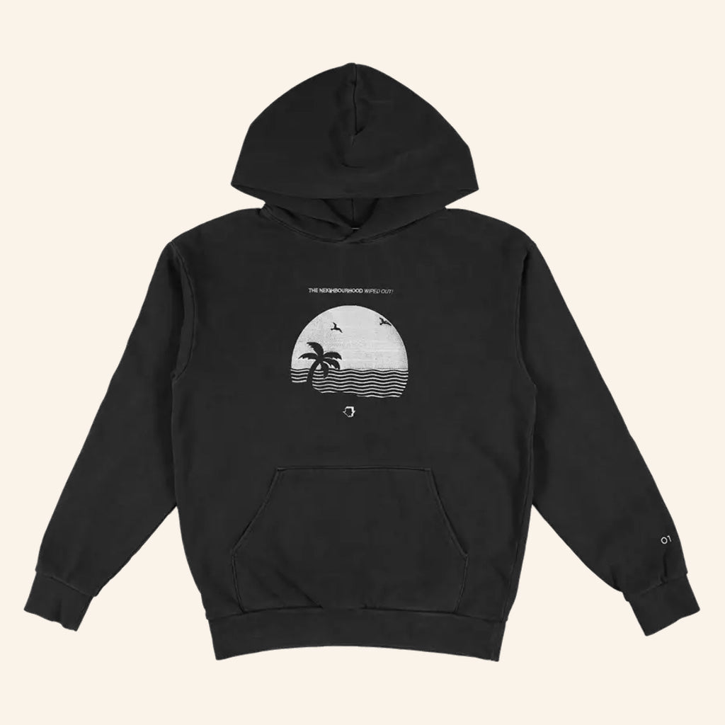 The Neighbourhood Merch Wiped Out Animation Hoodie Birthday Gifts For Rock Fans - Thriftgiftshop