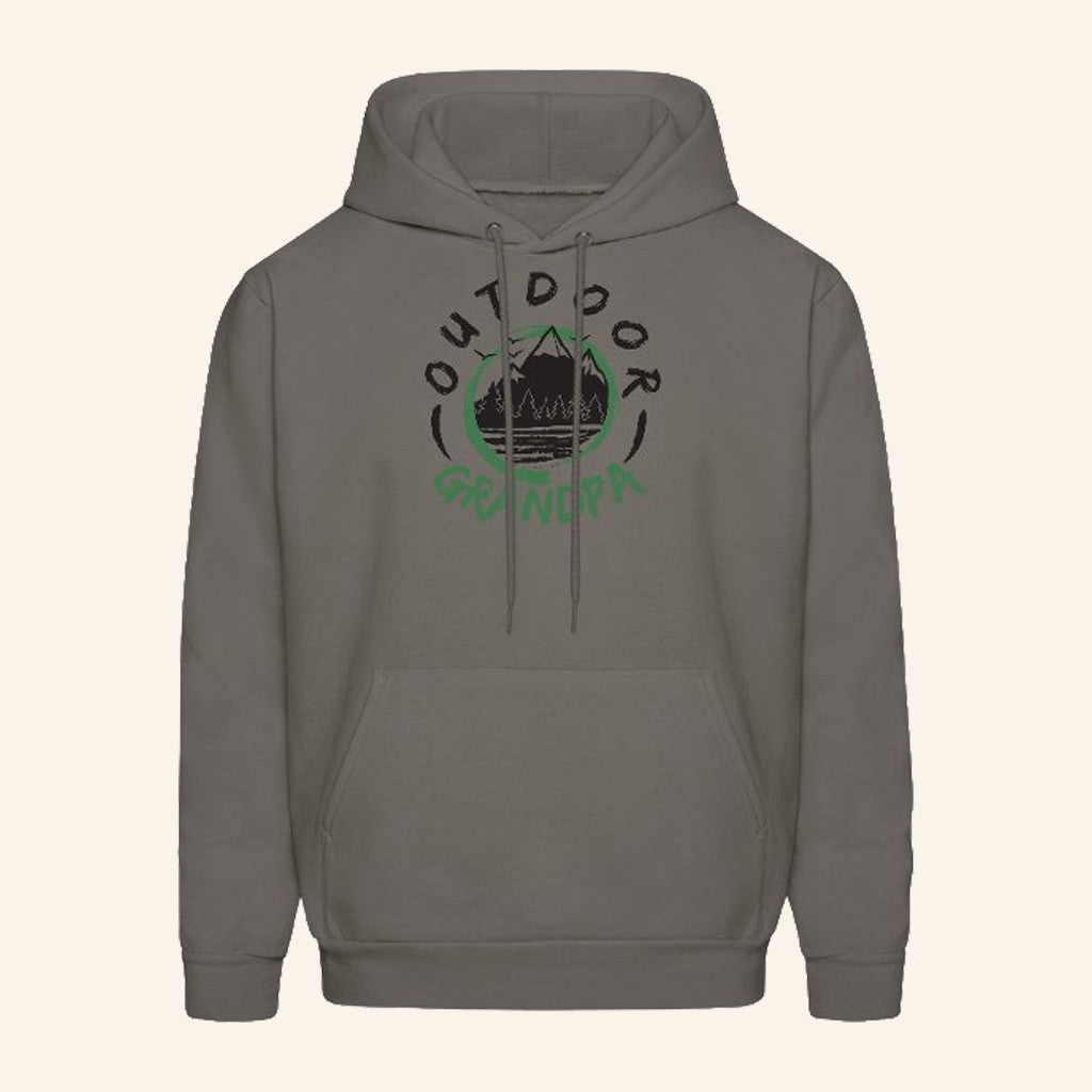 The Outdoor Boys Merch Outdoor Grandpa Hoodie Birthday Gift For Grandpa - Thriftgiftshop