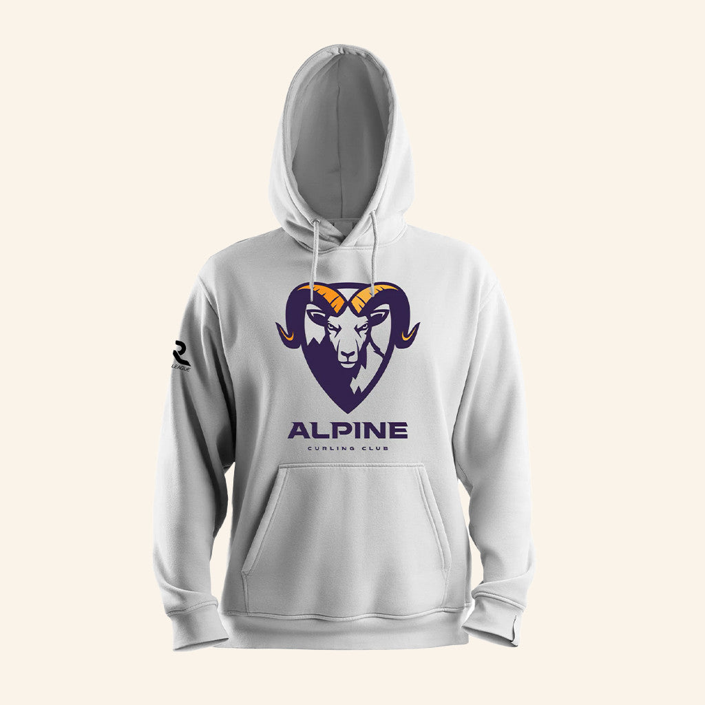 The Rock Merch Alpine Curling Club Logo Hoodie Best Gifts For Husband - Thriftgiftshop