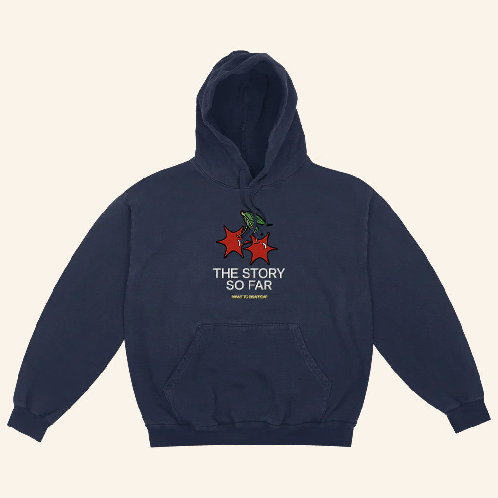 The Story So Far Merch Embroidered Cherries Hoodie Gift Ideas For Girlfriend - Thriftgiftshop