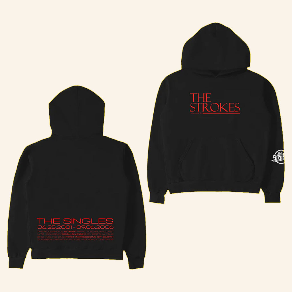 The Strokes Merch The Singles Volume 01 Hoodie Birthday Gift Ideas For Rock Lovers - Thriftgiftshop