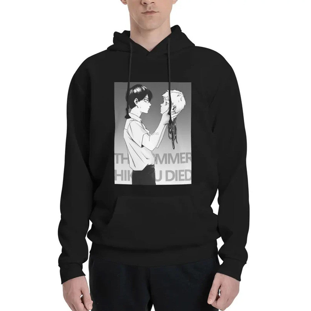 The Summer Hikaru Died Merch The Summer Hikaru Died Horror Black Hoodie Gifts For Friends - Thriftgiftshop