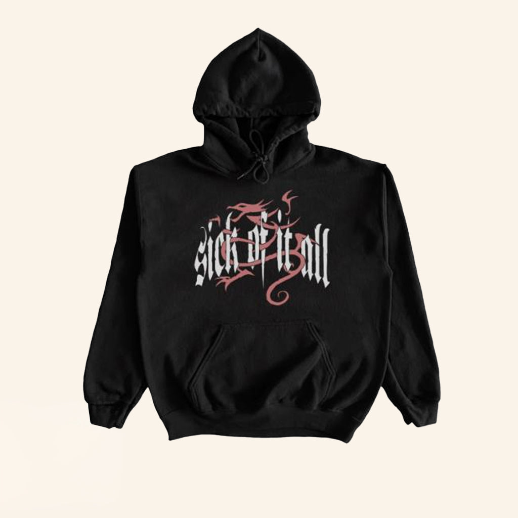 The Wrong Side Merch Sick Of It All Hoodie Birthday Presents For Boyfriend - Thriftgiftshop