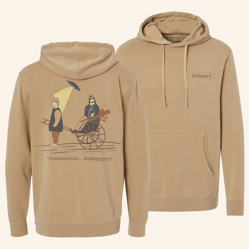 Theo Von Merch Bobby Pigment Hoodie Birthday Present For Best Friends - Thriftgiftshop