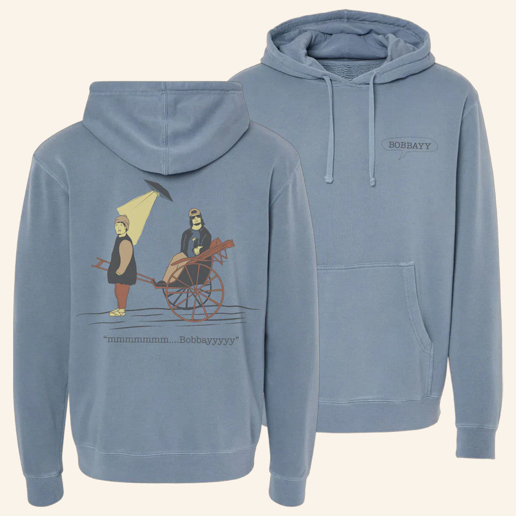 Theo Von Merch Bobby Pigment Hoodie Unique Gift For Boyfriend Birthday - Thriftgiftshop