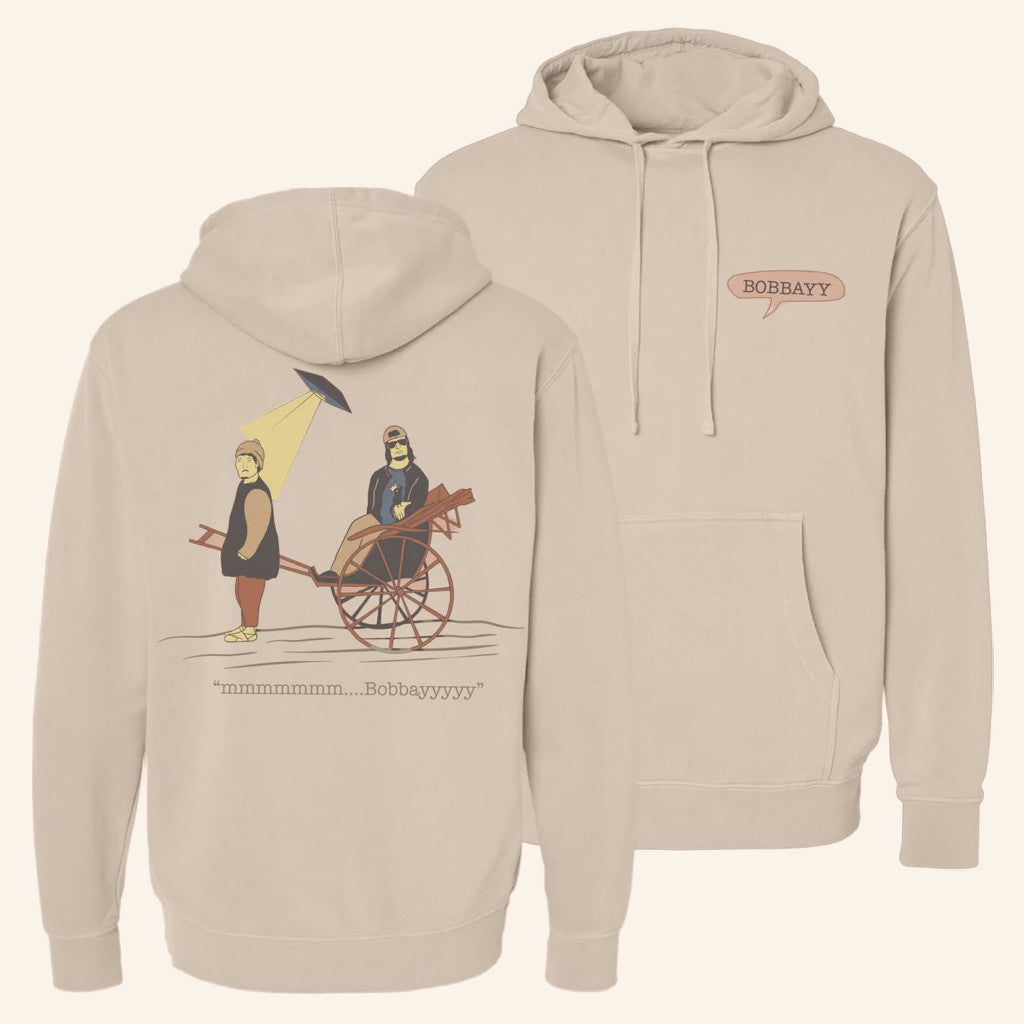 Theo Von Merch Bobby Pigment Hoodie Unique Gifts For Sisters - Thriftgiftshop