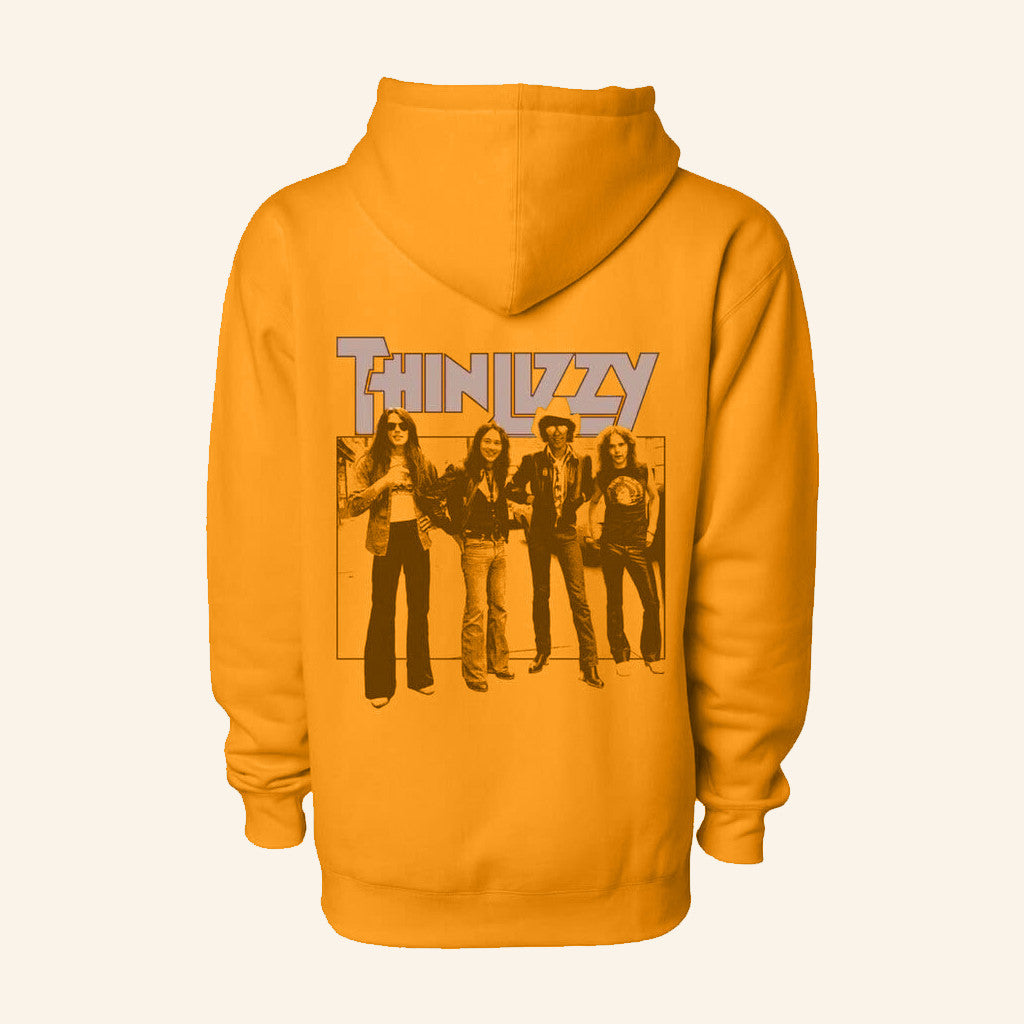 Thin Lizzy Hoodie Jailbreak 70S 80S Rock Band Music Concert Merch Gifts For Him Merch Apparel - Thriftgiftshop