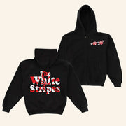 Third Man Records Merch Peppermint Twist Zip Up Hoodie The White Stripes Hoodie Friends Gifts - Thriftgiftshop