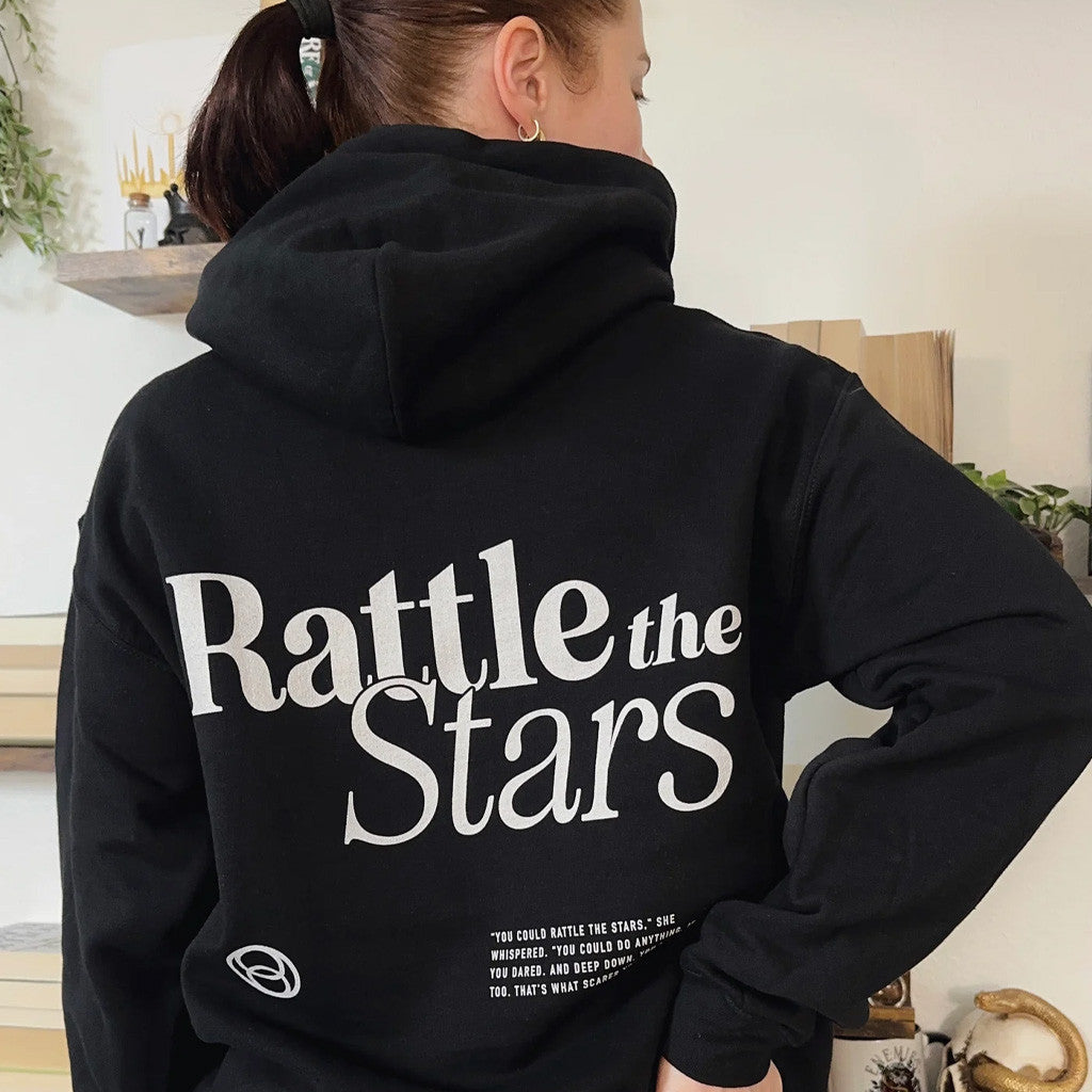 Throne Of Glass Merch Rattle The Stars Hoodie Gifts For Book Lovers Friends - Thriftgiftshop