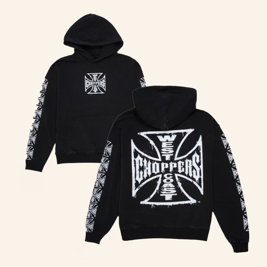 Tillys Merch West Coast Choppers Core Logo Mens Hoodie Gifts For Dudes - Thriftgiftshop