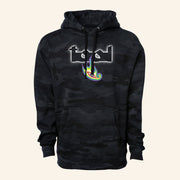 Tool Merch Lateralus Eye Flame Black Camo Hoodie Christmas Present Ideas For Boyfriend - Thriftgiftshop