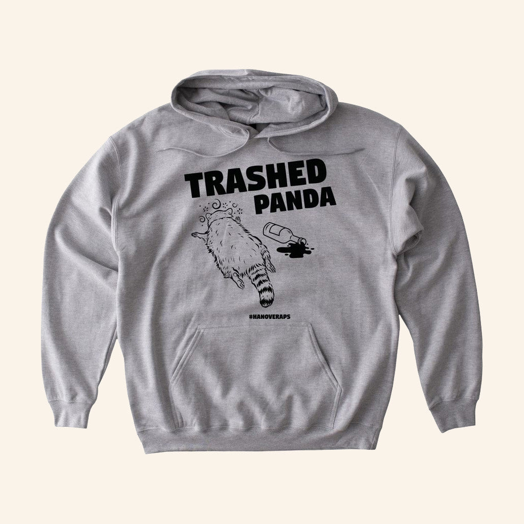 Trashed Panda Merch Drunk Raccoon Trashed Panda Hoodie Hanover APS Merch Gifts For Him - Thriftgiftshop