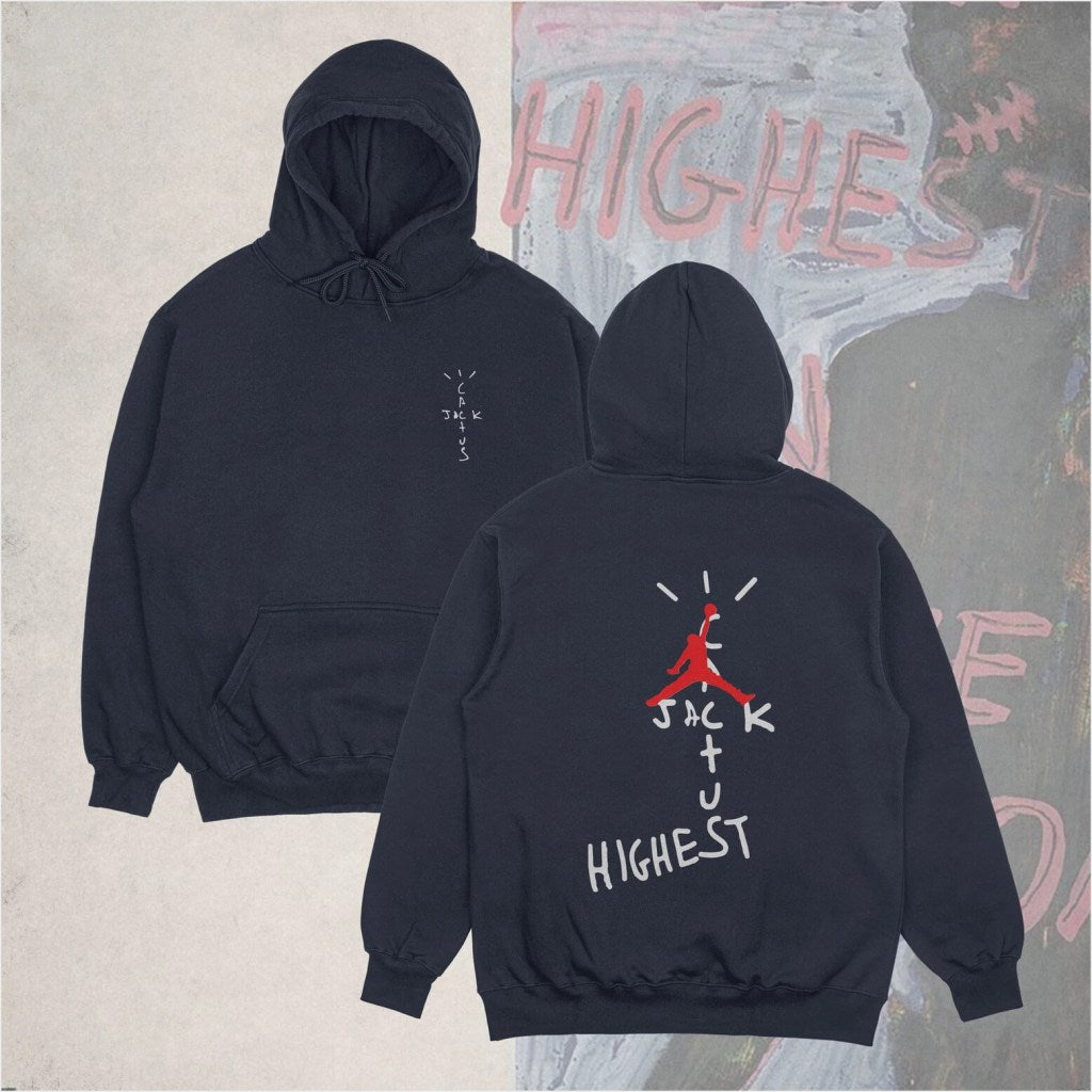 Travis Scott Cactus Jack Highest In The Room Hoodie Gifts For BFF Merch Clothing - Thriftgiftshop