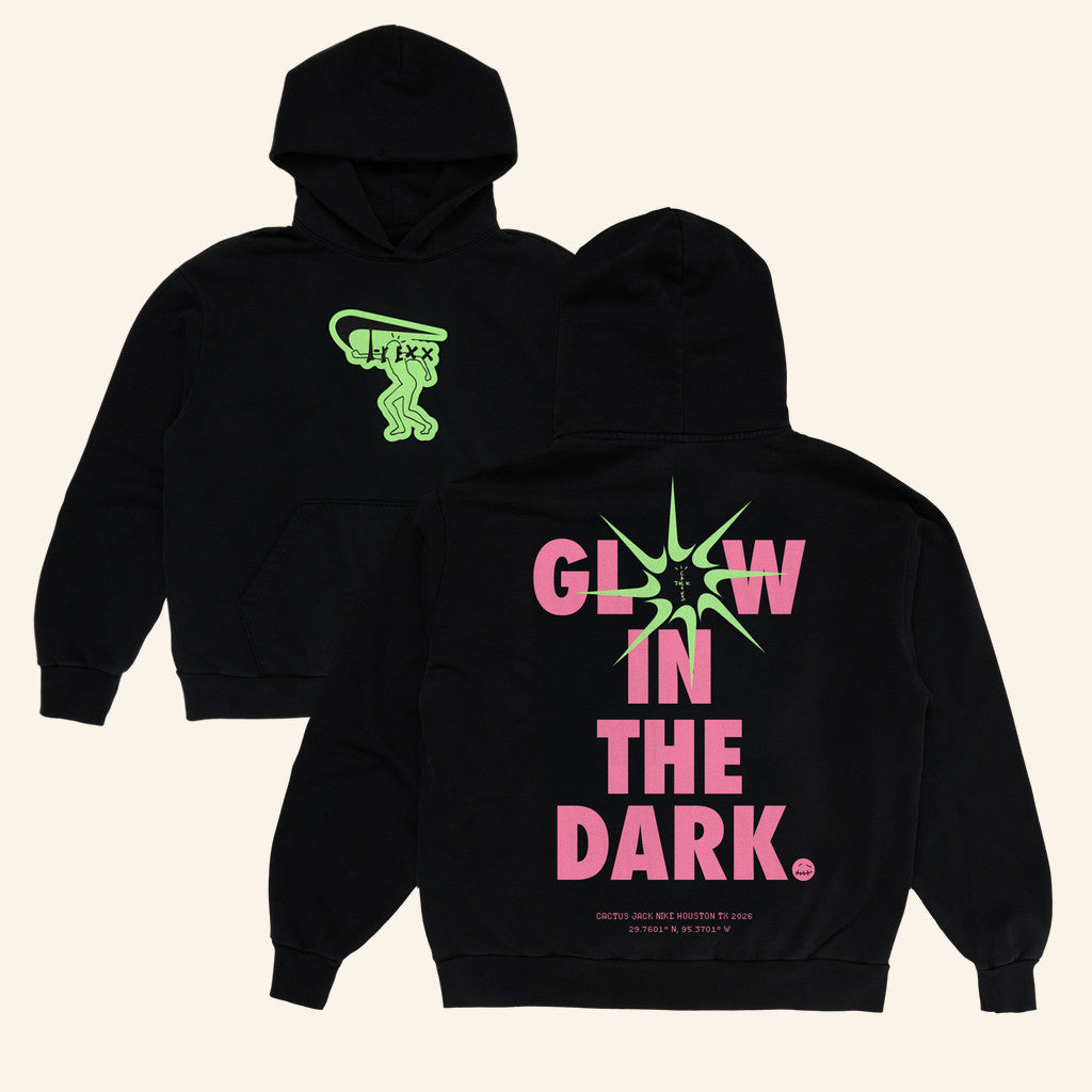 Travis Scott Merch Glow In The Dark Hoodie Gifts For Sister Rap Lovers - Thriftgiftshop
