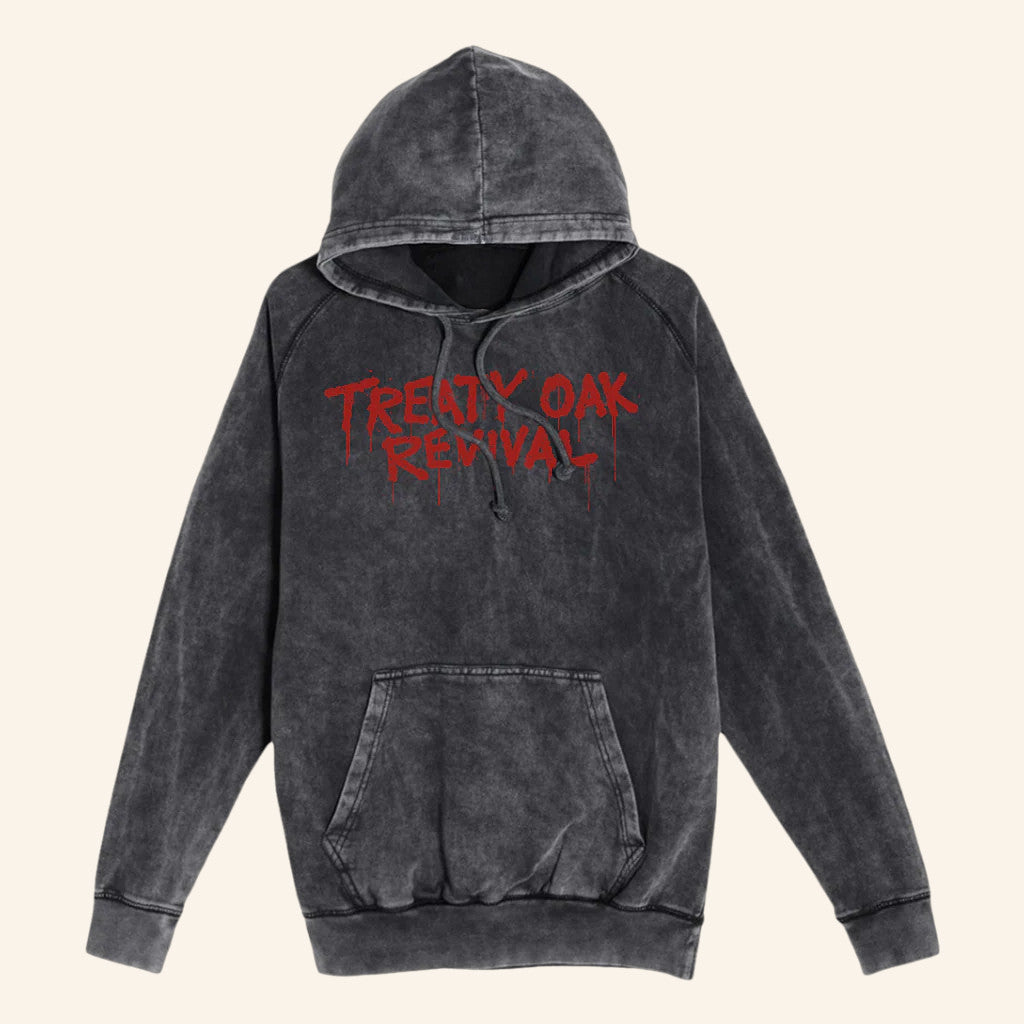 Treaty Oak Revival Merch Treaty Oak Revival Acid Wash Hoodie Best Gifts For Husband - Thriftgiftshop