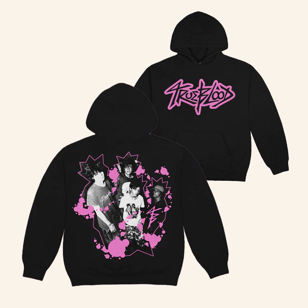 True Blood Merch Band Black Hoodie Christmas Gifts For Best Friends - Thriftgiftshop