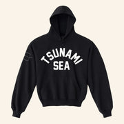 Tsunami Sea Merch Collegiate Black Hoodie Spiritbox Merch Gifts For Music Lovers - Thriftgiftshop
