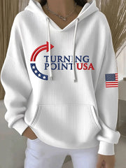 Turning Point USA Hoodie Charlie Kirk Hoodie Turning Point USA Merchandise Store - Thriftgiftshop