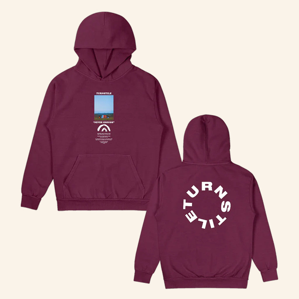 Turnstile Merch Turnstile Never Enough Stage Hoodie Gifts For Rock Fans - Thriftgiftshop