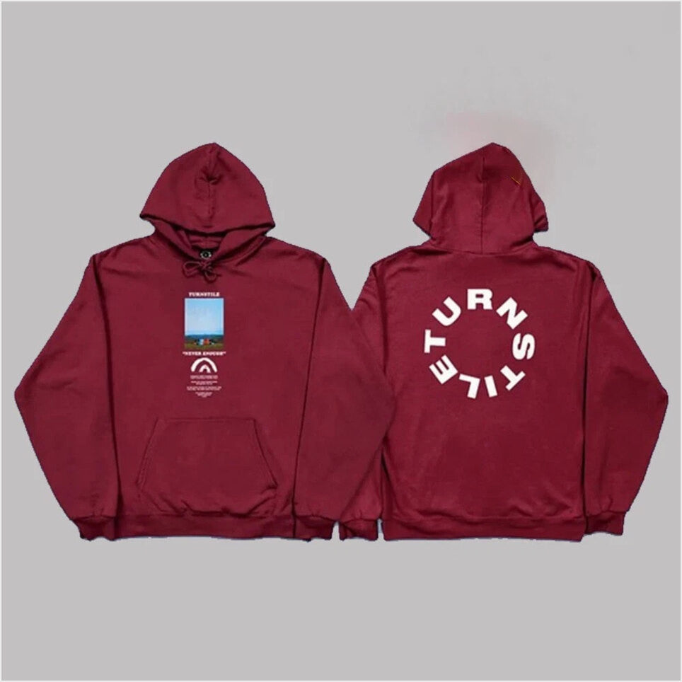 Turnstile The Never Enough Tour 2025 Concert Sweater Hoodie Gifts For Sister Merch Clothing - Thriftgiftshop