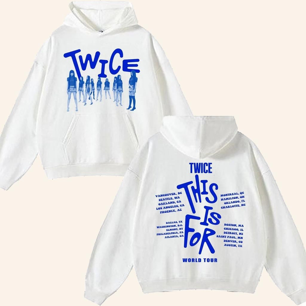 Twice Tour Merch 2026 Twice This Is For World Tour Hoodie Twice World Tour Merch Fan Gifts - Thriftgiftshop