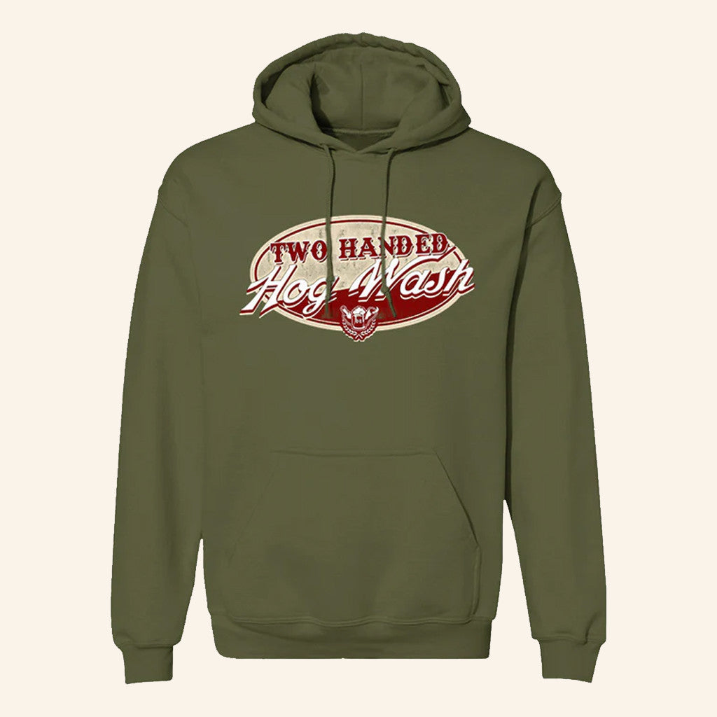 Two Handed Hog Hoodie Drinkin Bros Merch Unique Gift For Boyfriend - Thriftgiftshop