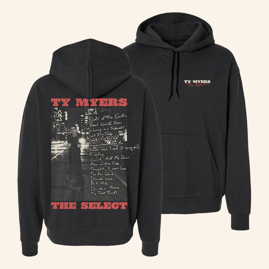 Ty Myers Merch The Select Album Hoodie Ty Myers Hoodie Presents For Music Lovers - Thriftgiftshop