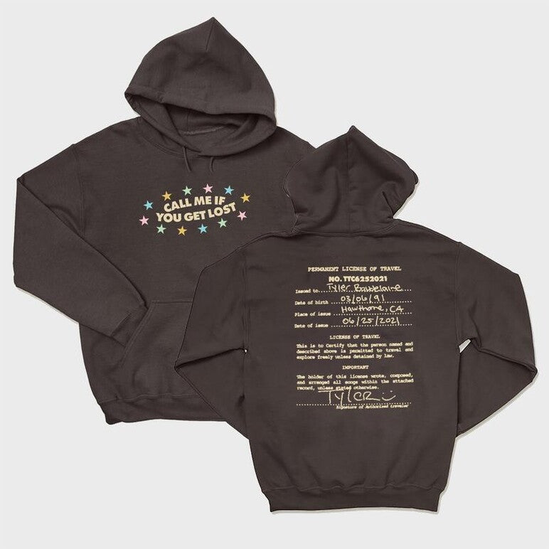 Tyler The Creator Cmiygl Tour Permanent License Of Travel Hoodie Chromakopia Tyler The Creator Hoodie Gifts For Her - Thriftgiftshop