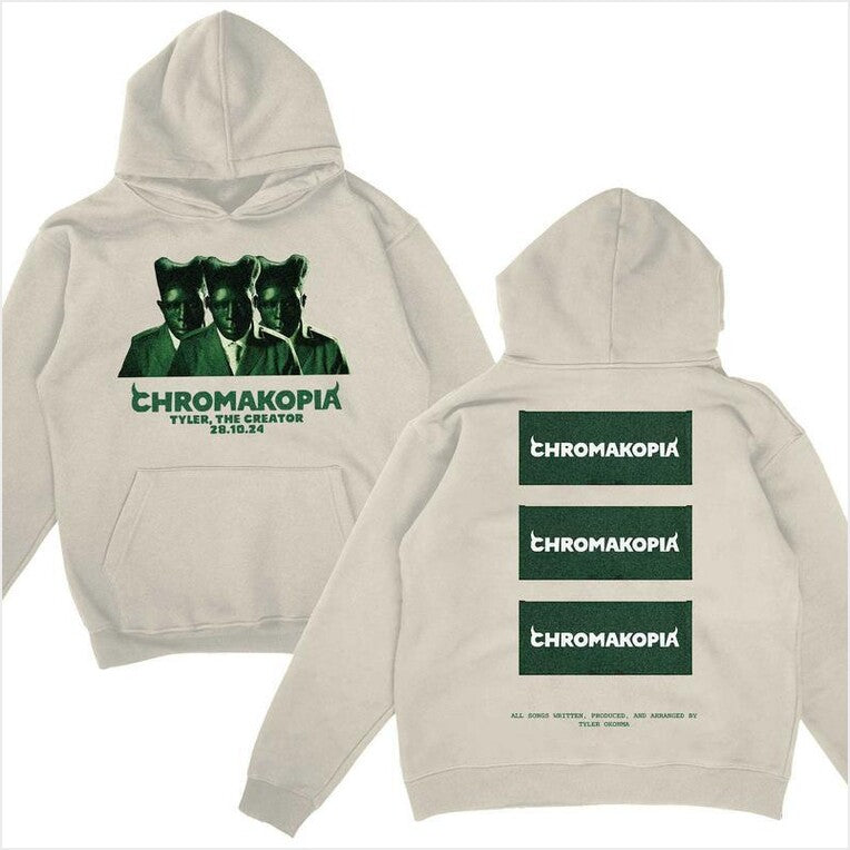 Tyler The Creator Hoodie, Retro Chromakopia New Album Hoodie Gifts For Sister Merch Clothing - Thriftgiftshop