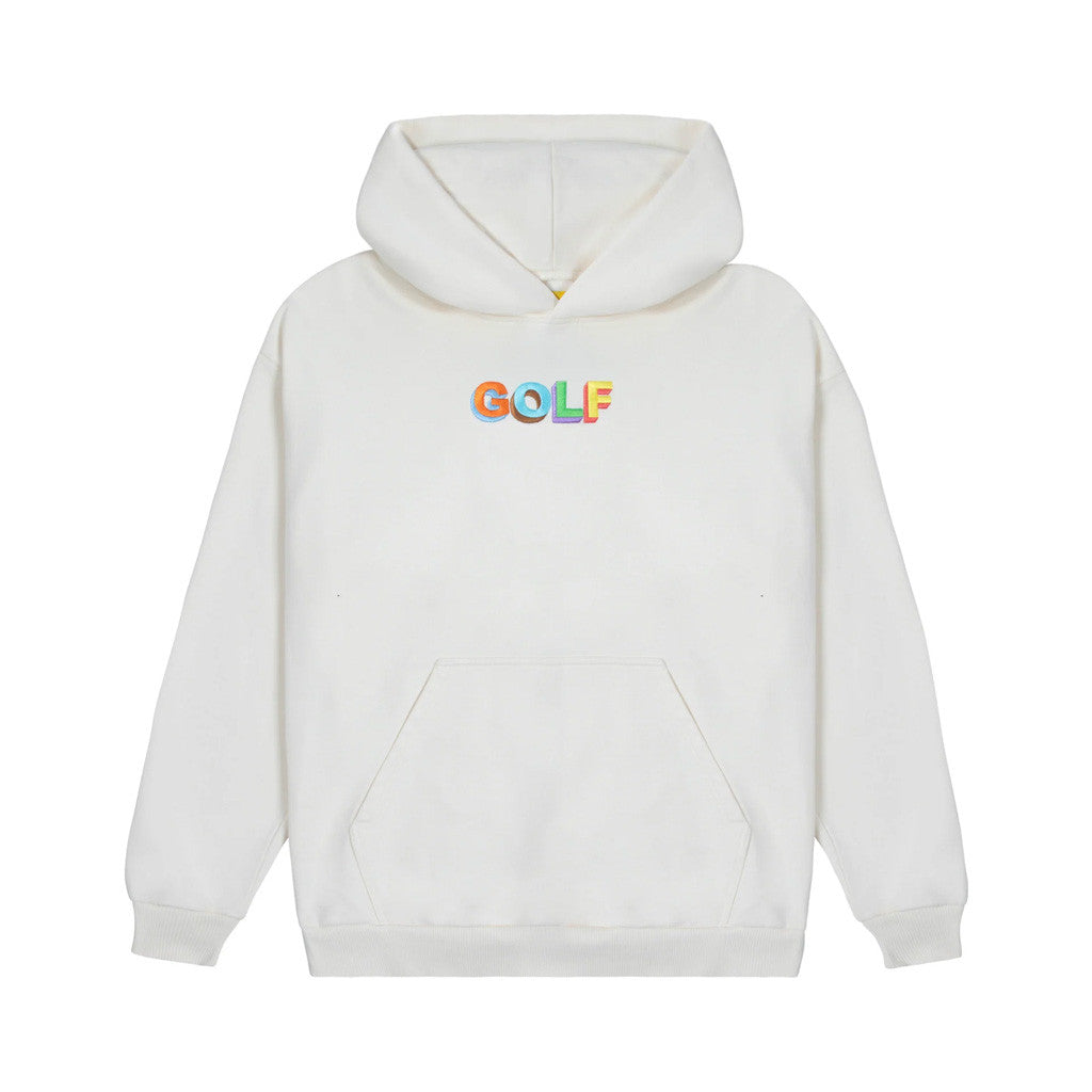 Tyler The Creator Merch Logo White Hoodie Golf Wang Merch Gifts For Friends - Thriftgiftshop
