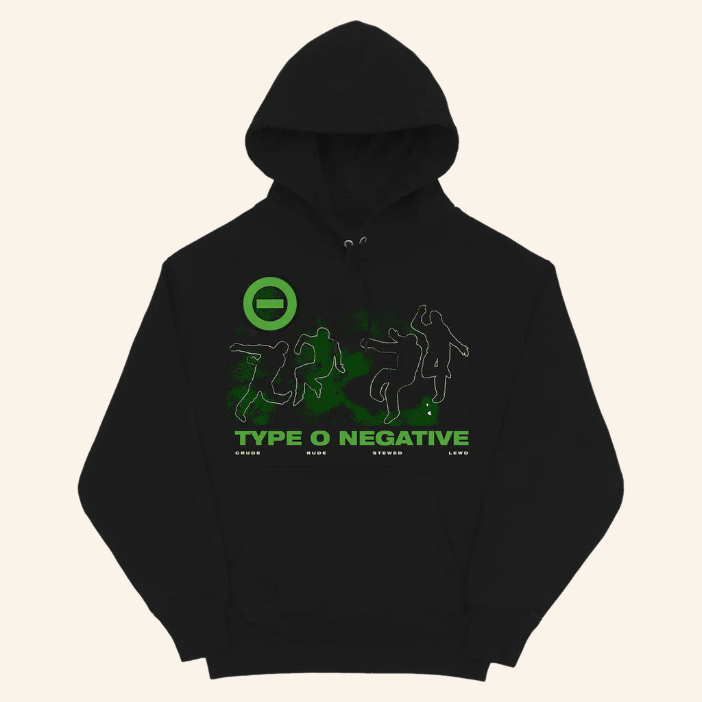 Type O Negative Merch Escape Black Hoodie Music Related Gifts For Guys - Thriftgiftshop