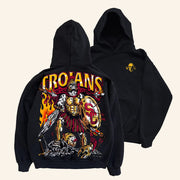 UBC Book Merch USC Trojans Warren Lotas Black Hoodie Gifts For Brother - Thriftgiftshop