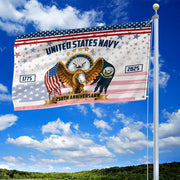 United States Navy Veteran Flag 1775 2025 250th Anniversary Outdoor Decor Gift Ideas