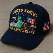 United States Veteran Hat 250th Anniversary 1776 2026 Proud Veteran Cap Gifts