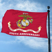 U.S Marine Corps Veteran Flag 250th Anniversary Home Decorative Patriotic Gifts