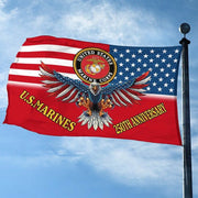 U.S Marines Veteran Eagle Flag 1775 2025 250th Anniversary Home Decor Proud Veteran Gifts