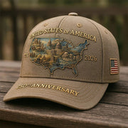 USA 250th Anniversary Hat United States Of America 1776 2026 Cap Gift For Your Husband