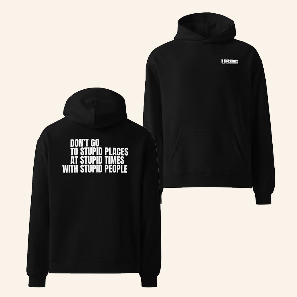 USL Championship Merch WSDC Rule Of Stupid Hoodie USL Merch Gifts For Him - Thriftgiftshop