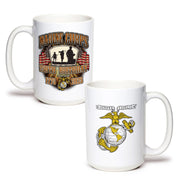 USMC 250th Birthday 1775 2025 Mug Best Marine Corps Semper Fidelis Gift For Veteran