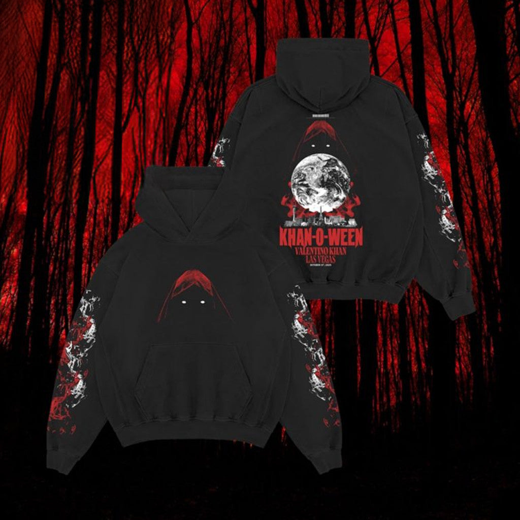 Valentino Khan Merch Khan O Ween 2025 Las Vegas On October 31st Hoodie Gifts For Music Lovers - Thriftgiftshop