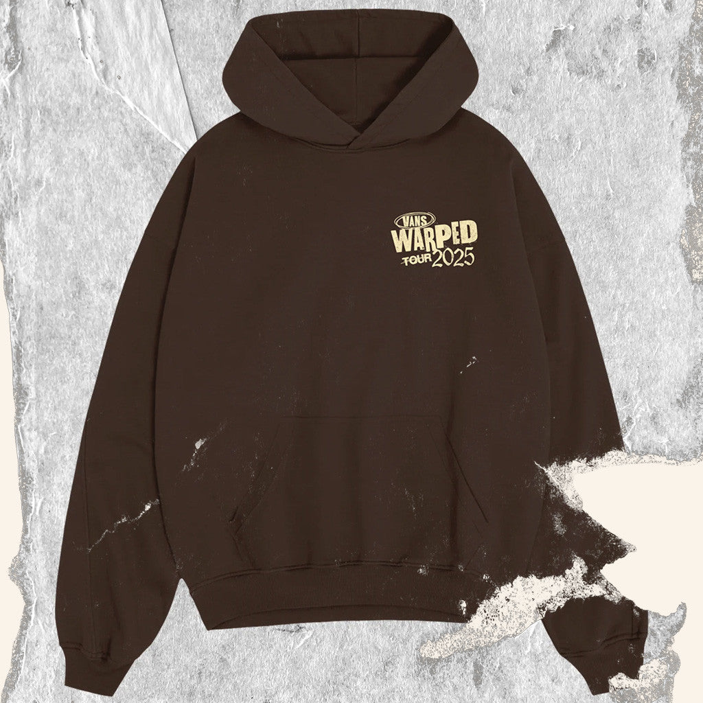 Vans Warped Merch Stage Dive Hoodie Vans Warped Tour 2025 Hoodie Gifts For Music Fans - Thriftgiftshop