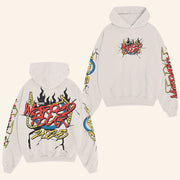 Vans Warped Merch Warped Tour Flame Hoodie Gift Ideas For Music Lovers - Thriftgiftshop