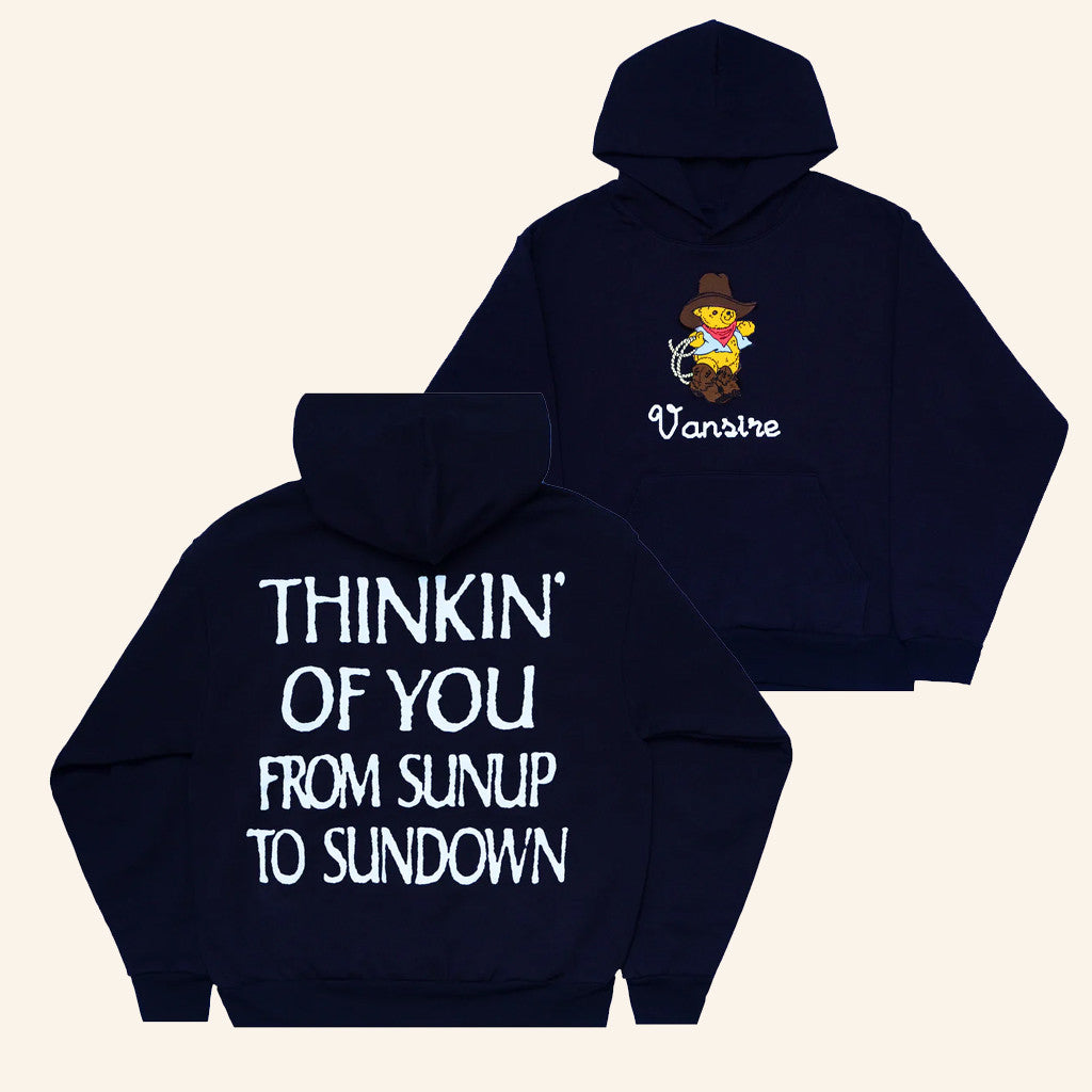 Vansire Merch Bushwick Cowboy Teddy Hoodie Husband Christmas Gift Ideas - Thriftgiftshop