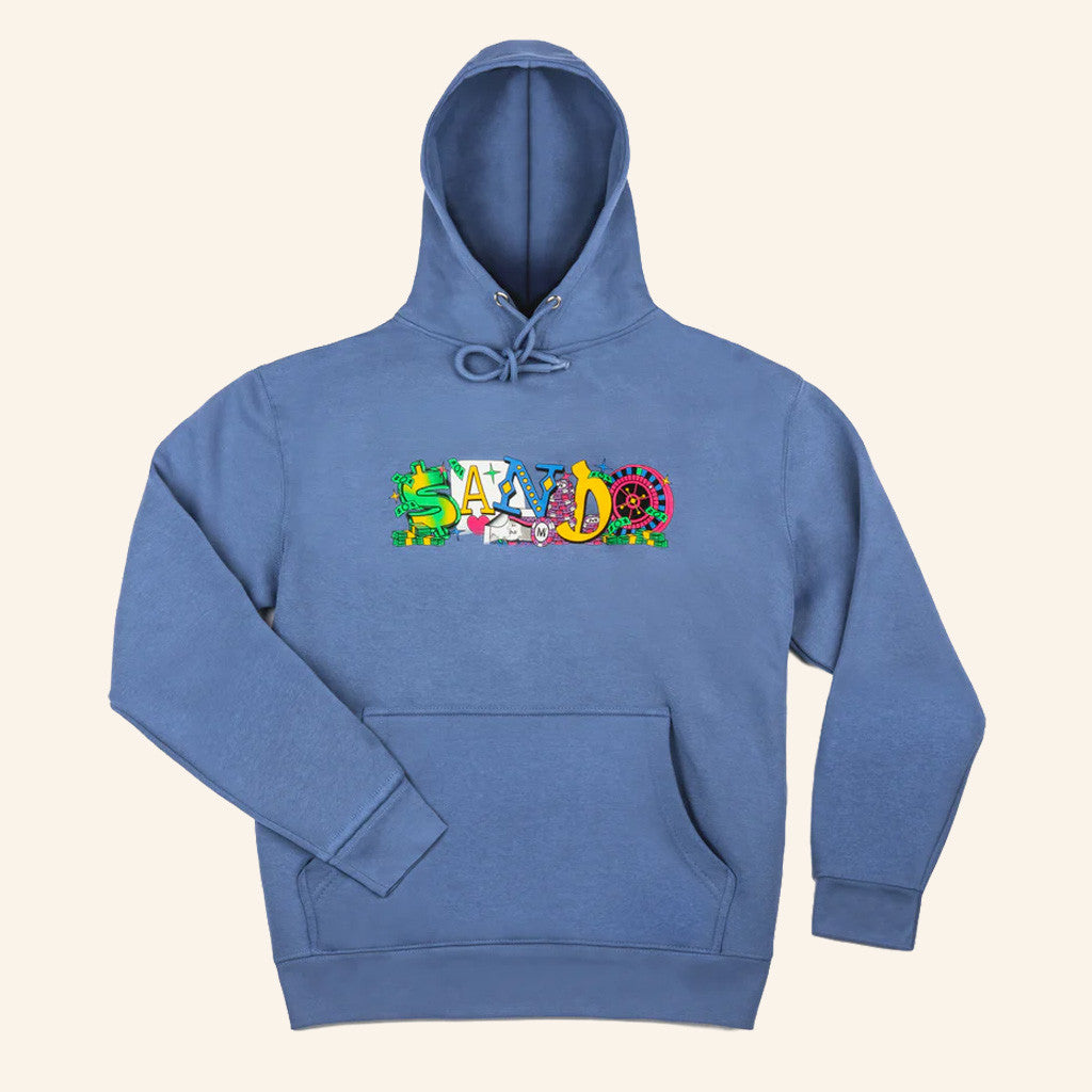 Vegas Matt Merch Sando Vegas Hoodie Birthday Present For Friends - Thriftgiftshop