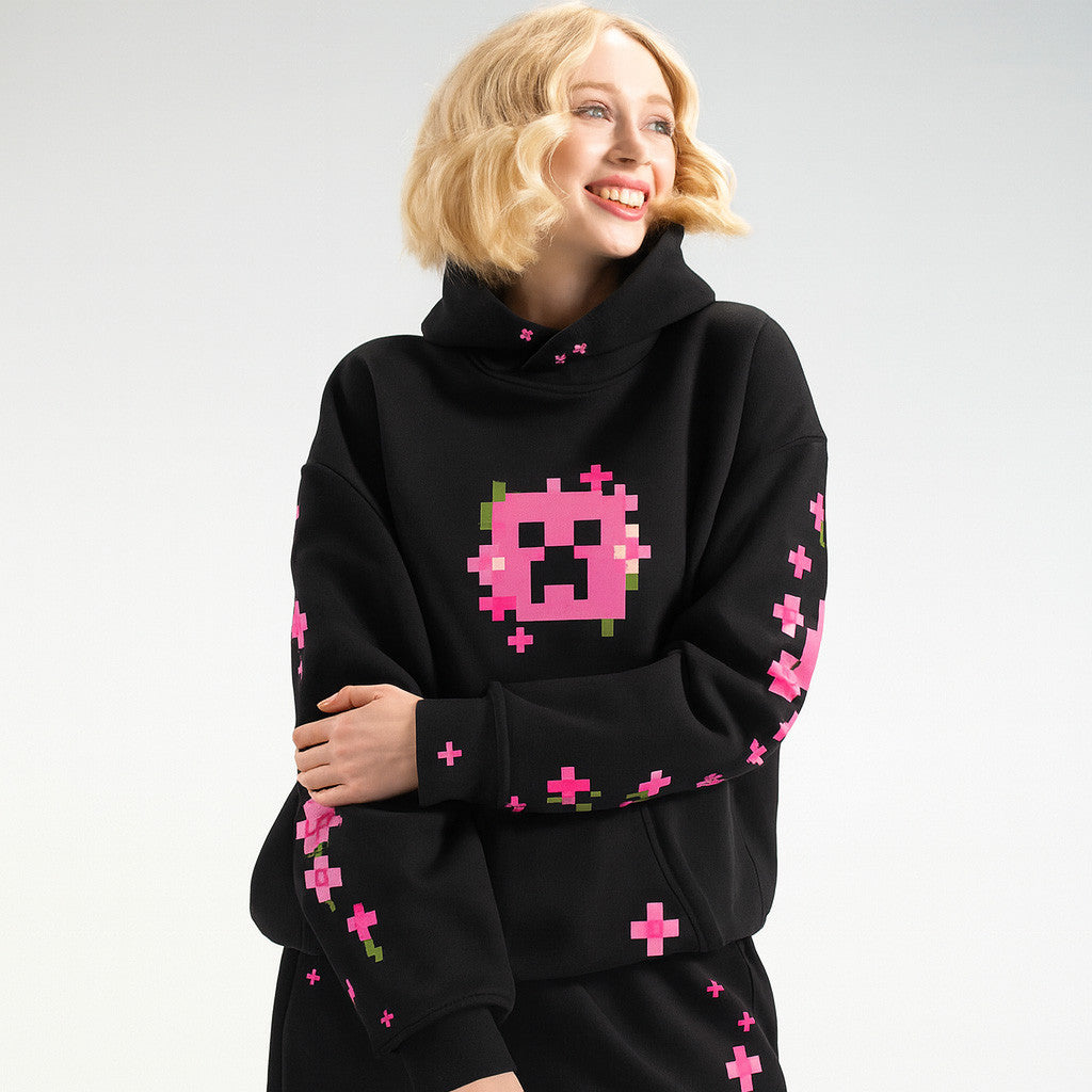 Very Cool X Minecraft Merch Blossom Hoodie Best Gifts For Sister - Thriftgiftshop