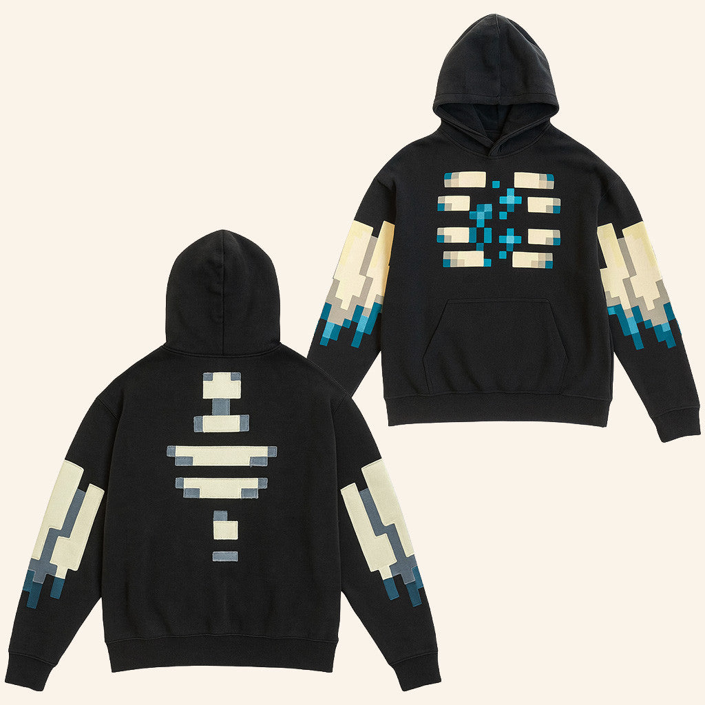 Very Cool X Minecraft Merch Warden Hoodie Christmas Presents For Him - Thriftgiftshop