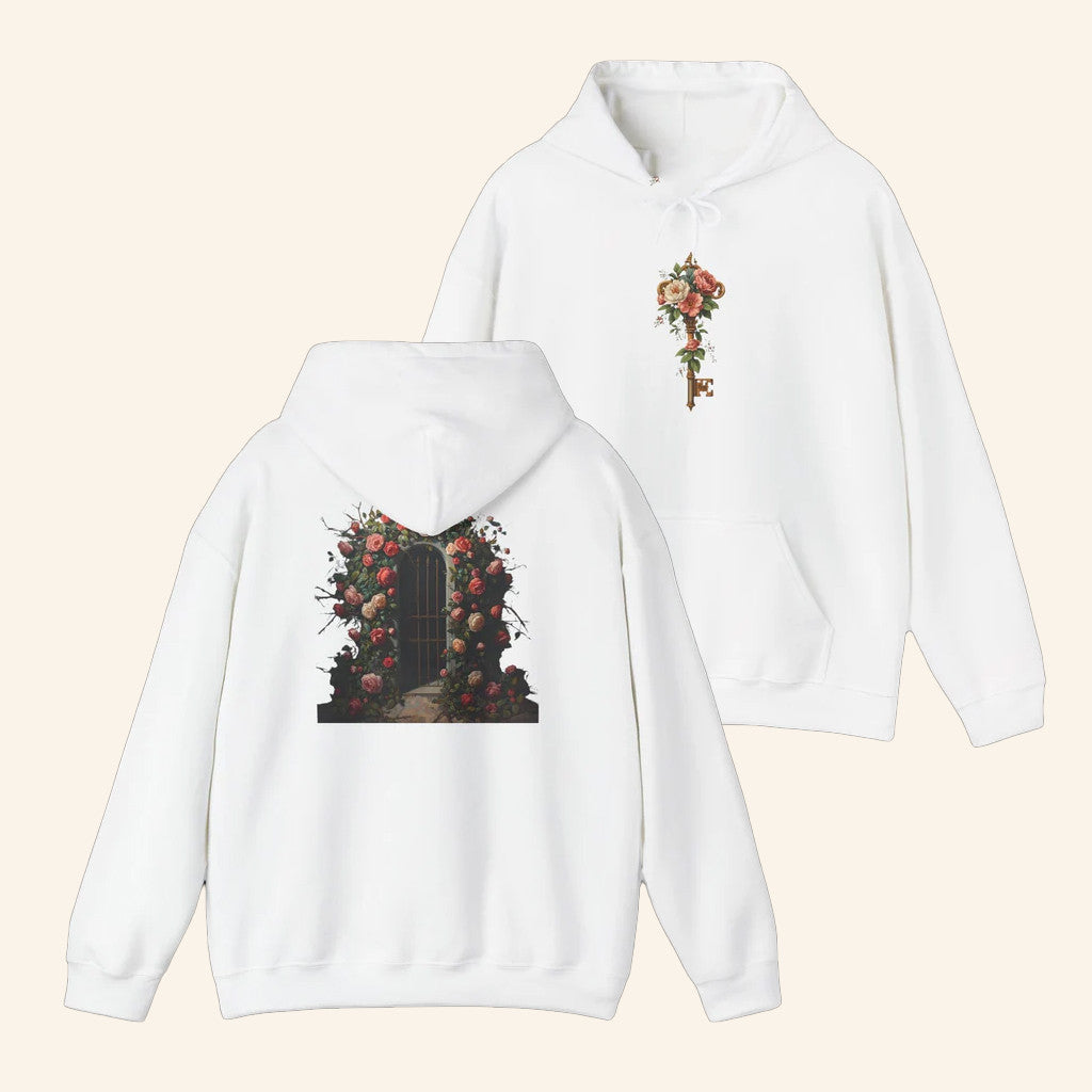 Vinsoul Merch Floral Key Hoodie Best Gifts For Sister - Thriftgiftshop