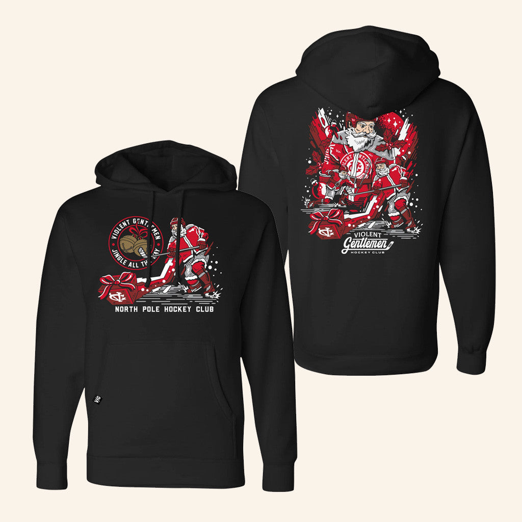 Violent Gentlemen Merch Jingle Hoodie Christmas Gift Ideas For Boyfriend - Thriftgiftshop